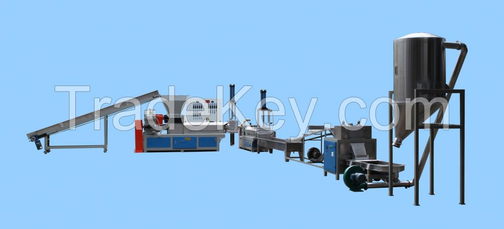 Thailand double stage water cooling strand granulating line