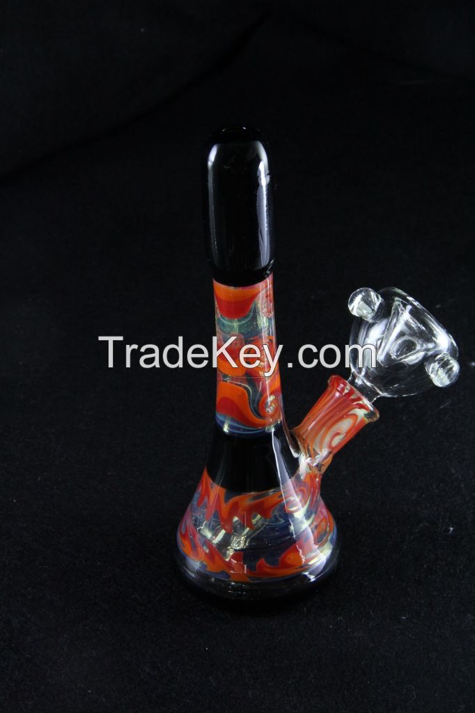 Small Colored Beaker Base Hookah- 17cm