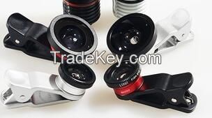 lens kit 3 in 1 mobile phone camera lenses 