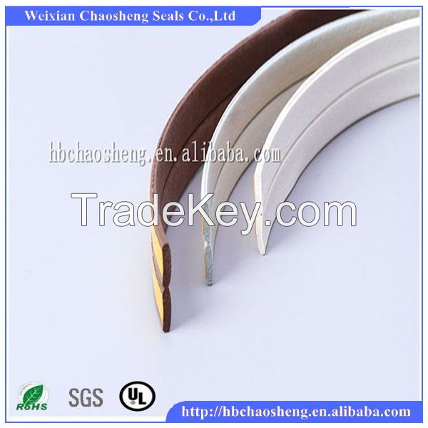 EPDM I type self-adhesive rubber seal strip