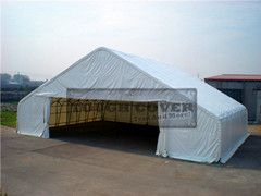 Large clearspan 20m(65&#039;) wide Warehouse Tent, Industry prefabricated steel building