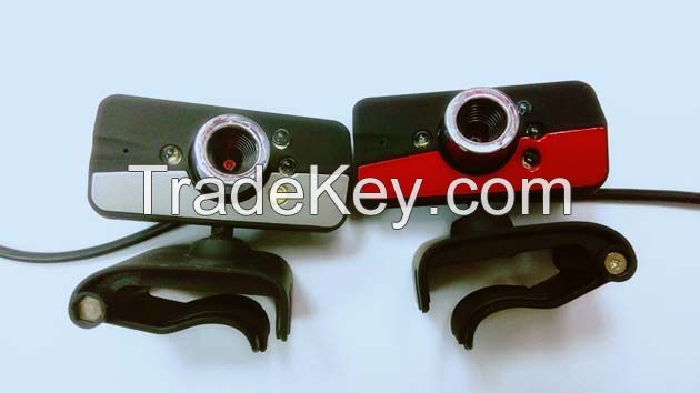 USB PC Webcam with Clip HD720p/1080P