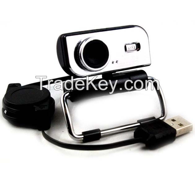 usb digital camera with 6 led and sandwich clip