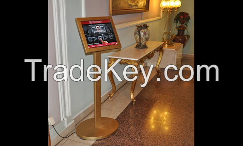 Information touch screen kiosk