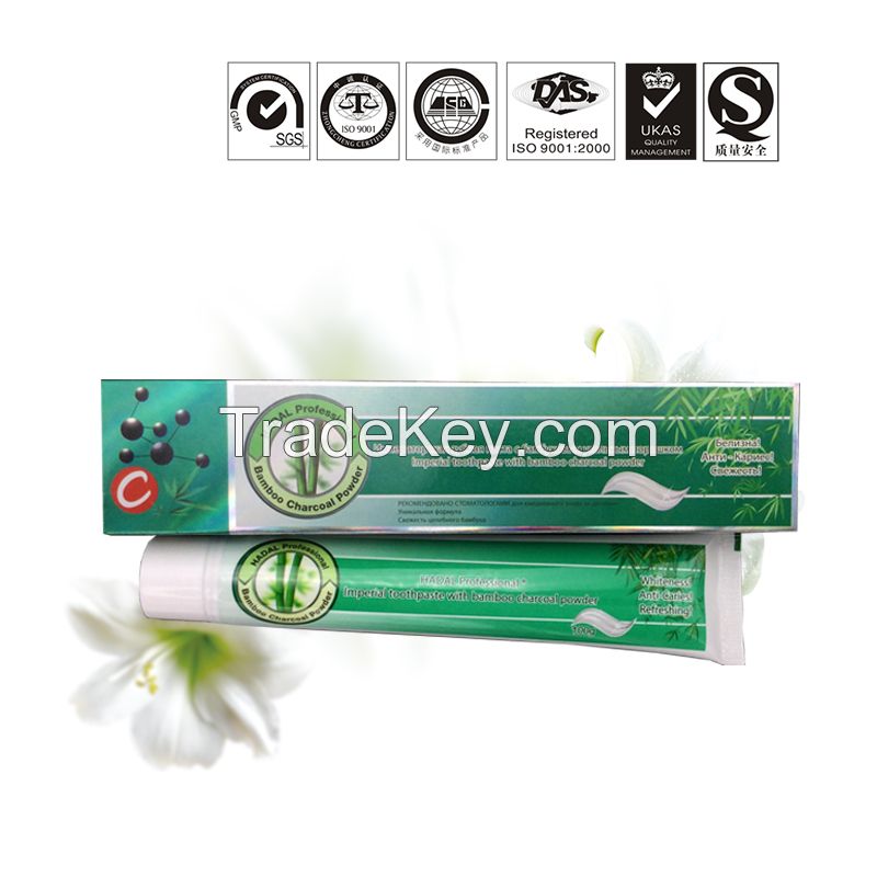 Wholesale in bulk factory price brand names very cheap China teeth whitening herbal non gel  toothpaste 