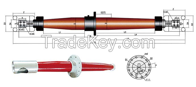 72.5-252kV FRP Dry-Type Oil/Oil Bushing