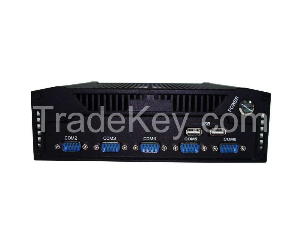 core i3 mini pc 12v 5A fanless design type industrial computer