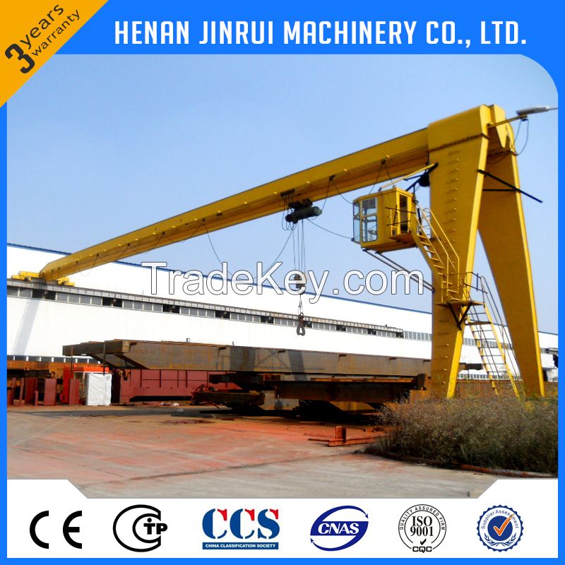 High Quality And Low Price Outdoor Widely Used In Workshop 5Ton Single Girder Gantry Crane