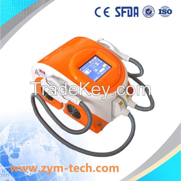 Most effective ice shr &amp; E-light laser hair removal machine 