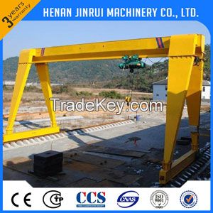 10ton Mobile Rail Traveling Single Girder Gantry Crane