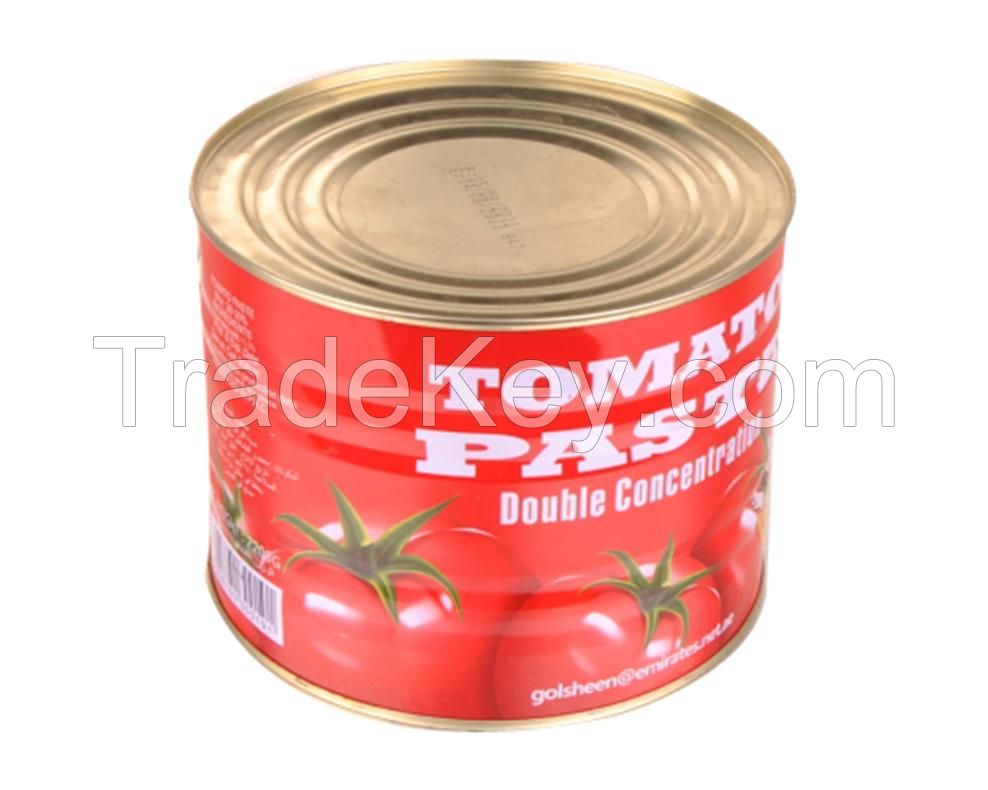 canned tomato paste 70g