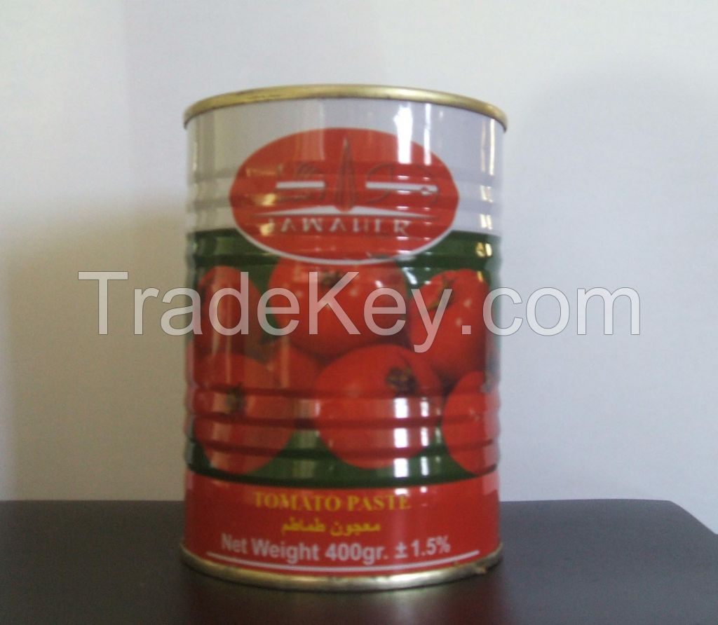 canned tomato paste 400g