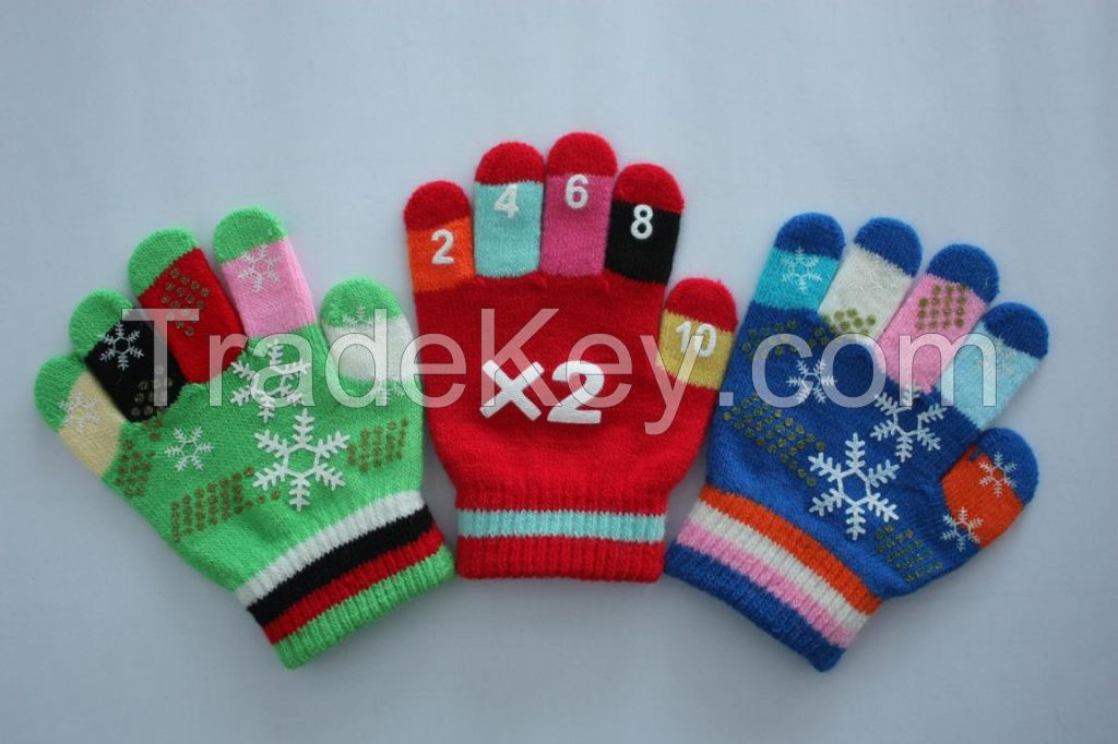 knit glove for Children