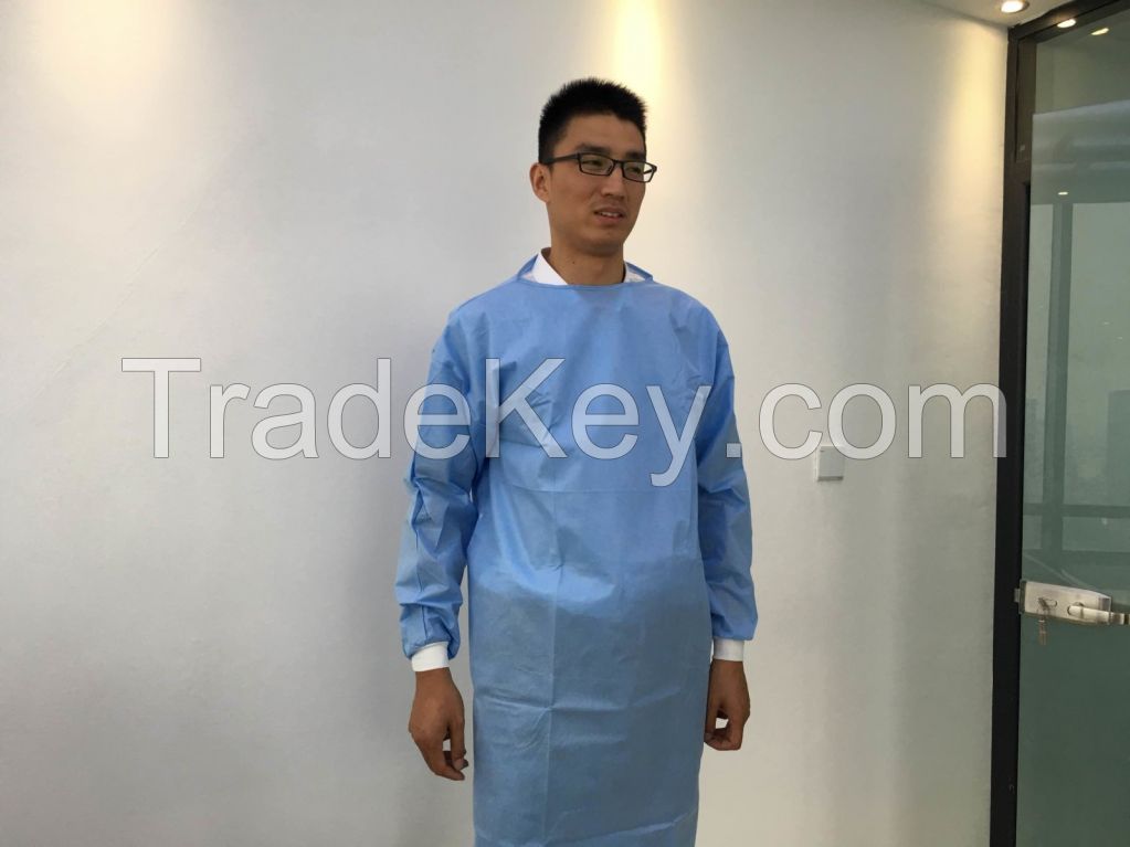 YIHE surgical gown set/xl /xxl/xxxl sterile disposable surgical gown 