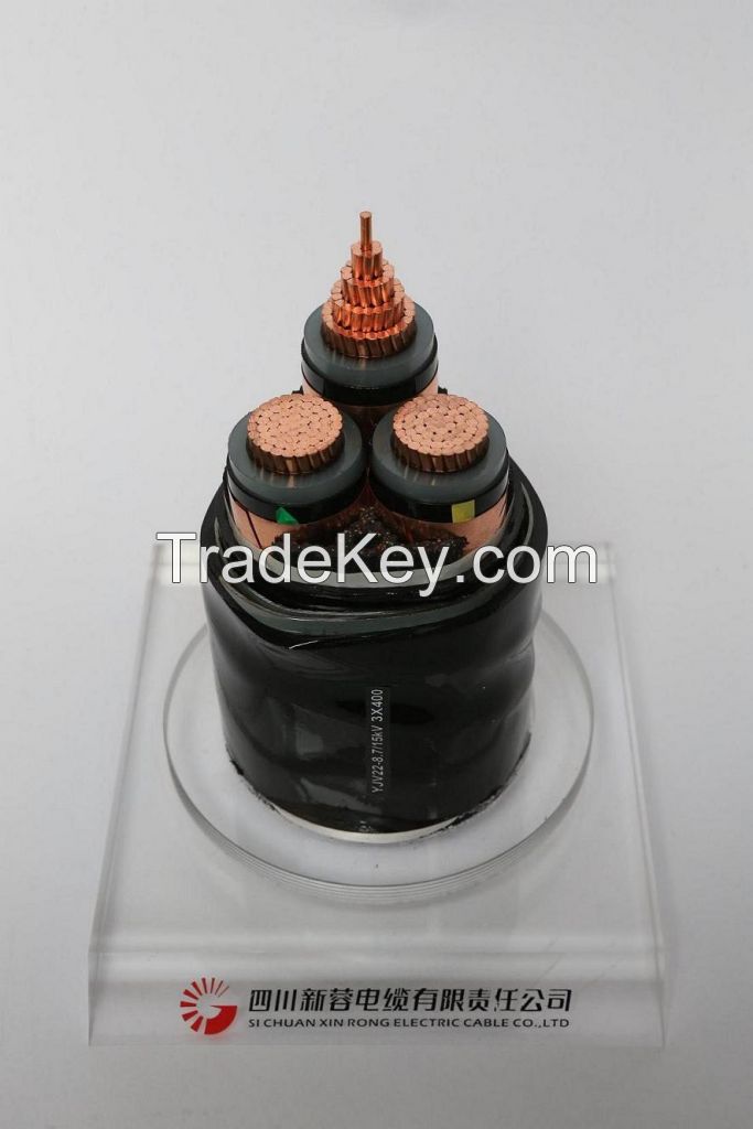 MV Power Cable with Rated Voltage 6~35KV