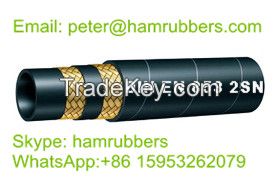 Wire Braided Hydraulic Hose EN853 2SN