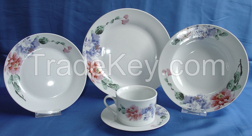 coupe shape dinner set