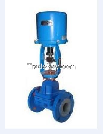 electric actuator lining diaphragm valve 