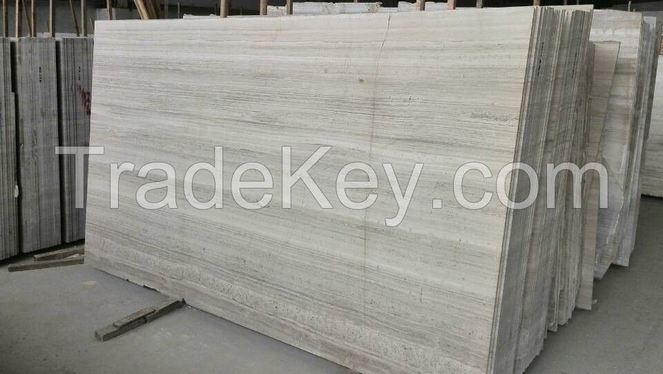 Marble Slab and Marble tile Grey Wood Marble Low price natural china wooden vein gray grey marble