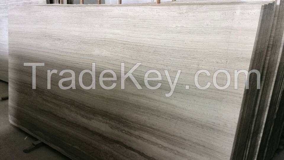 Marble Slab and Marble tile Grey Wood Marble Low price natural china wooden vein gray grey marble