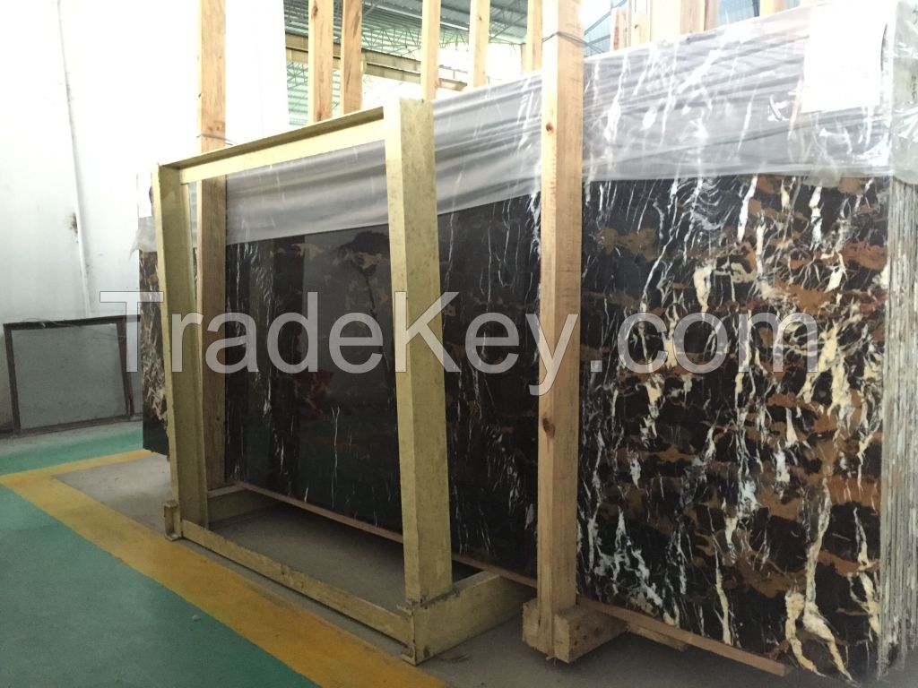 black gold marble stone Marble Black Portopo black marble polishing stone