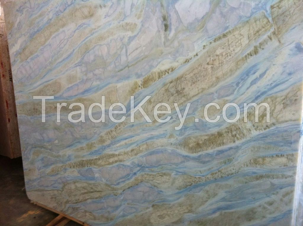 Blue jade marble blue and white marble blue marble floor tile sky blue marble Natural stone blue marble veined