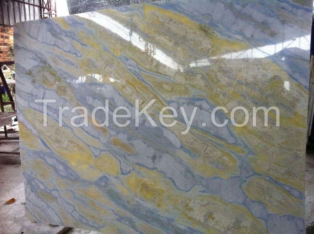 Blue jade marble blue and white marble blue marble floor tile sky blue marble Natural stone blue marble veined