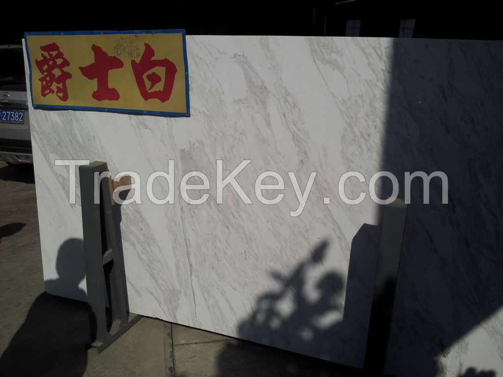 Cheap With Good Quality White Marble/valakas Stone Marble