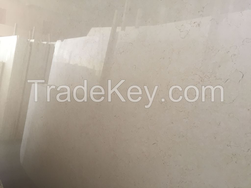 Hot Sale Beige Marble Natural New Beige Marble/Slabs cut to size tiles available