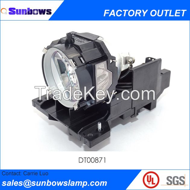 Projector Replacement Compatible Projector Lamp Unit Sunbows DT00871 for Hitachi Projectors