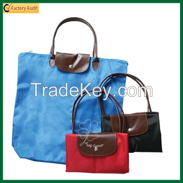 Wholesale 210d Foldable Shopping Bag Handbags (TP-FB174)