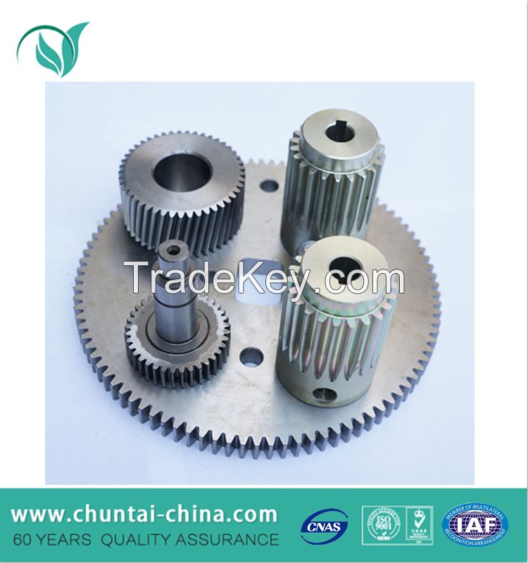 Custom CNC machining steel spur gear