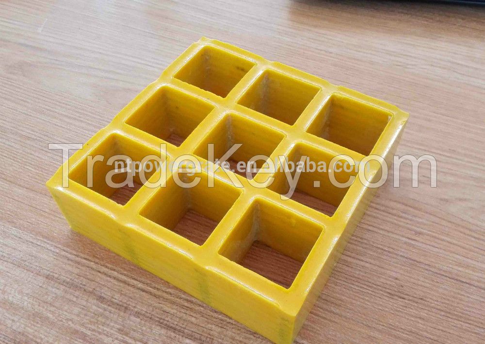 anti-slip fiberglass molded grating