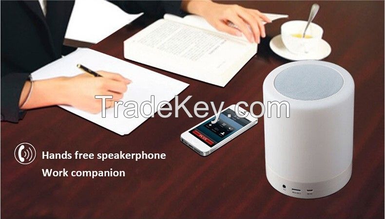 Bluetooth Speaker with Lamp