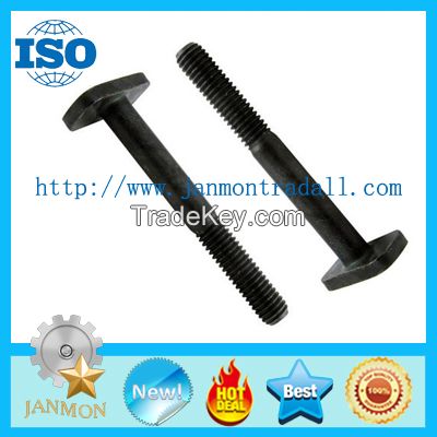 Steel T head bolts,T head steel bolts,Hammer T head bolts,T type steel bolts,T bolts