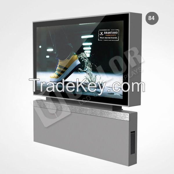 84 inch high brightness outdoor LCD digital signage