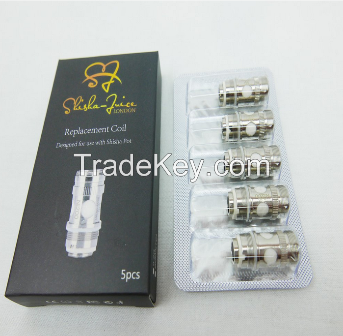 BVC Coils for Shisha Juice London Products