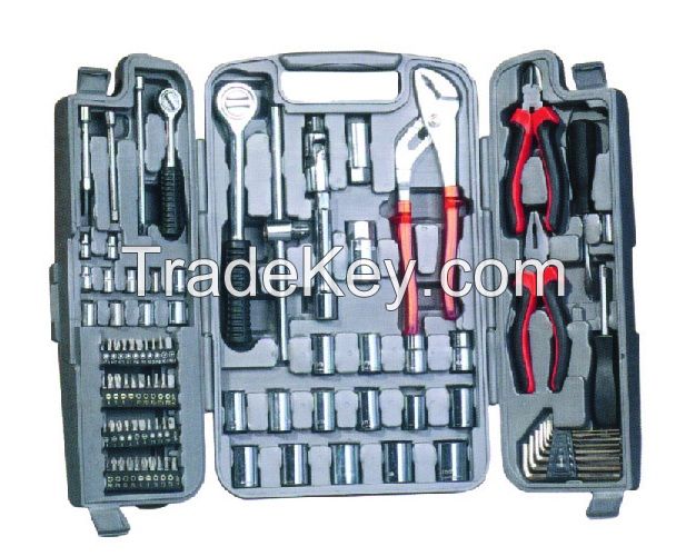 90PC Professional Automative Hand Repair Tool Set with Ratchet Handle