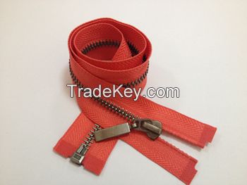 #5 Waterproof Open End Nylon Zippers Wholesale