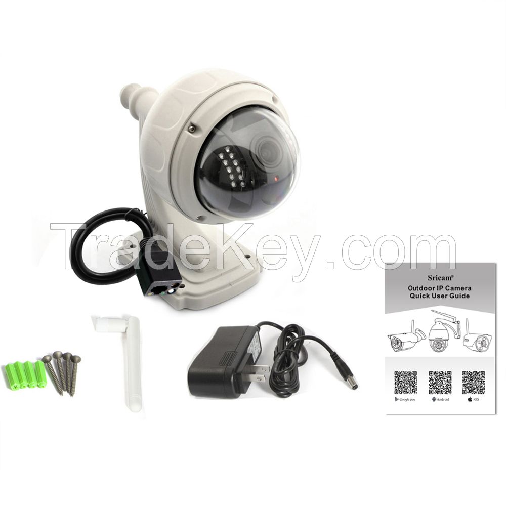 Sricam Wi-Fi Pan Tilt Outdoor IP Camera IR-CUT Home security 720P HD