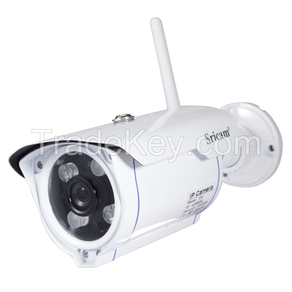 Sricam Wi-Fi Bullet Outdoor IP Camera IR-CUT Home security 720P HD