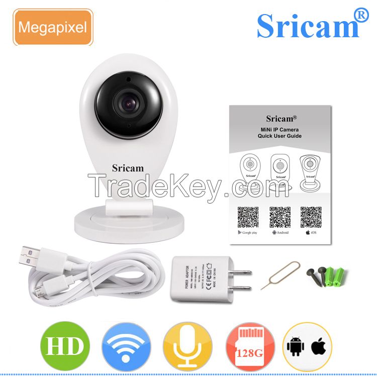 Sricam Wi-Fi Mini IP Camera Home security 720P HD