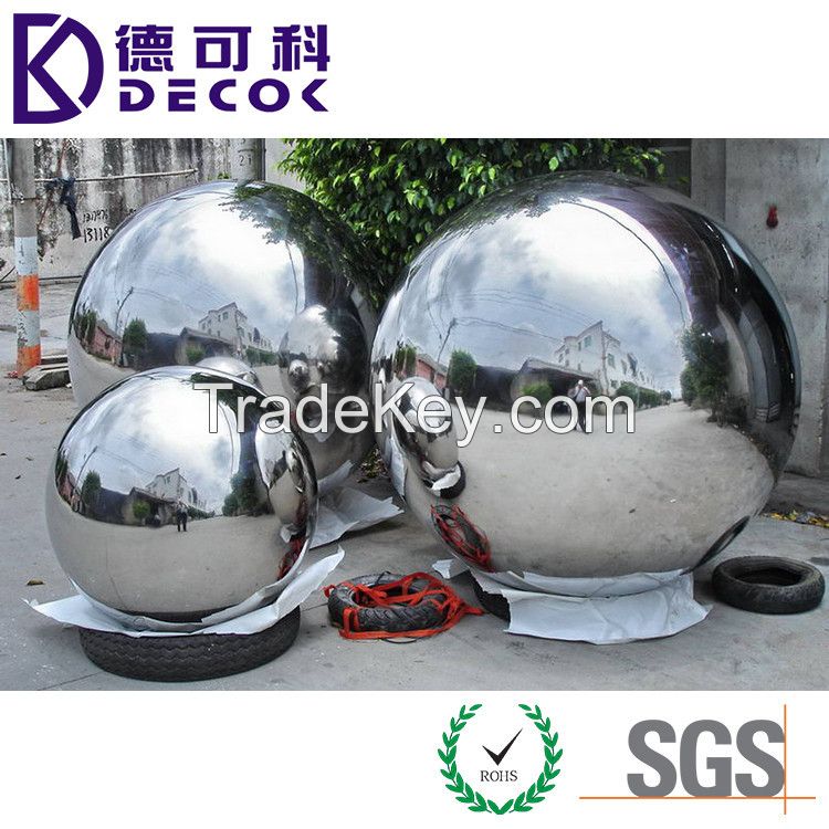 Polished Finished 304 for 200mm 300mm 500mm Stainless Steel Hollow Ball