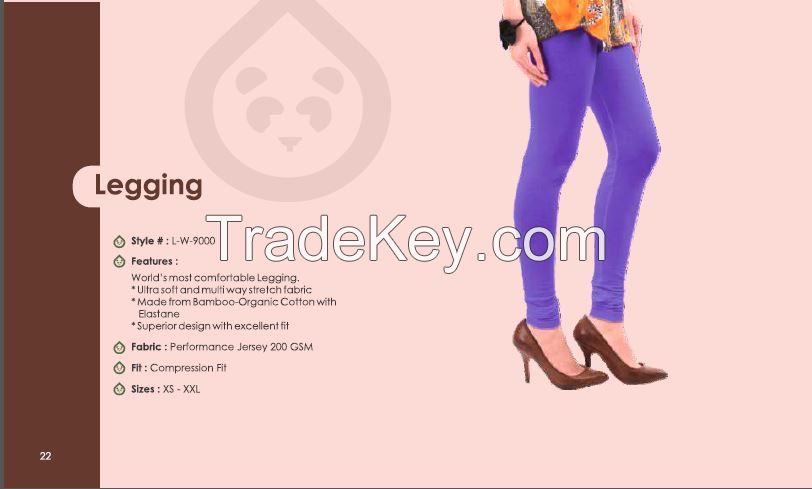 Bamboo Legging for Woman