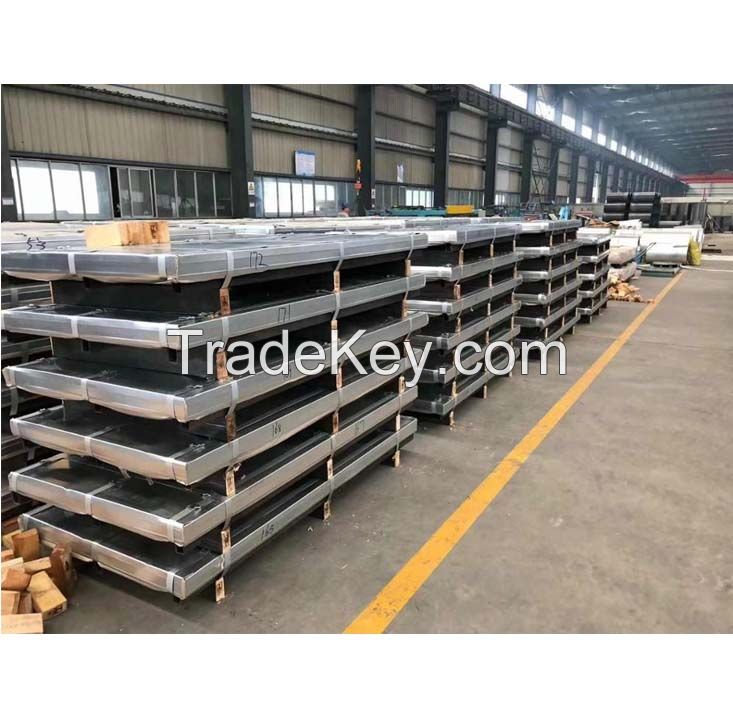 High Strength Z-180 Zinc Coating Roof Tiles Building Material Corrugated Steel Plates