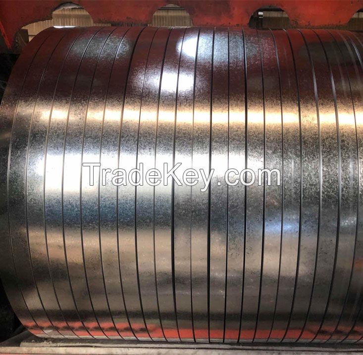 Factory price G550 0.4mm hot dipped galvanised steel strip roll galvanized gi coil supplier