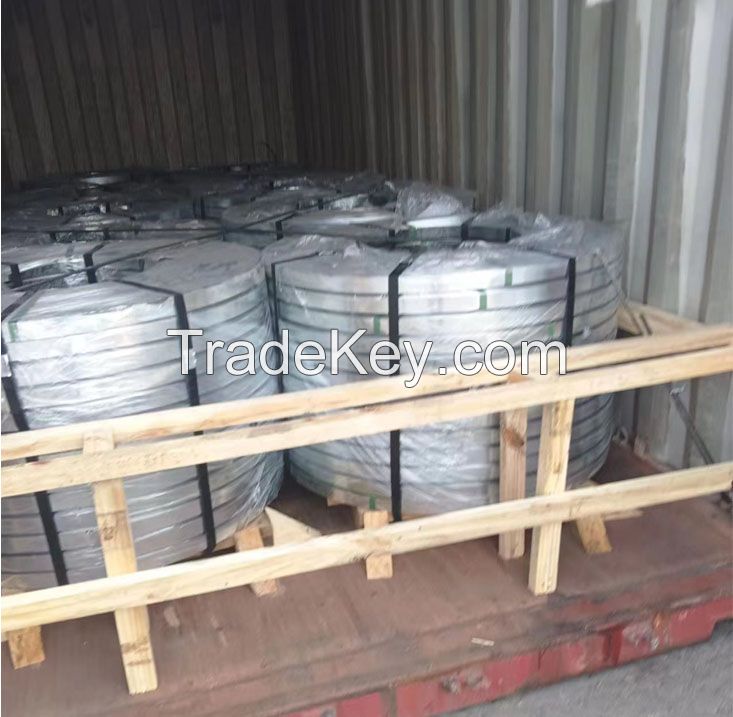 Factory price G550 0.4mm hot dipped galvanised steel strip roll galvanized strip