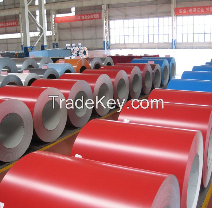 Thickness 0.3mm-1.5mm Hot-Dip Color Coated Steel Coil