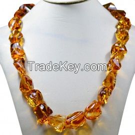 Citrine Gemstone Necklace