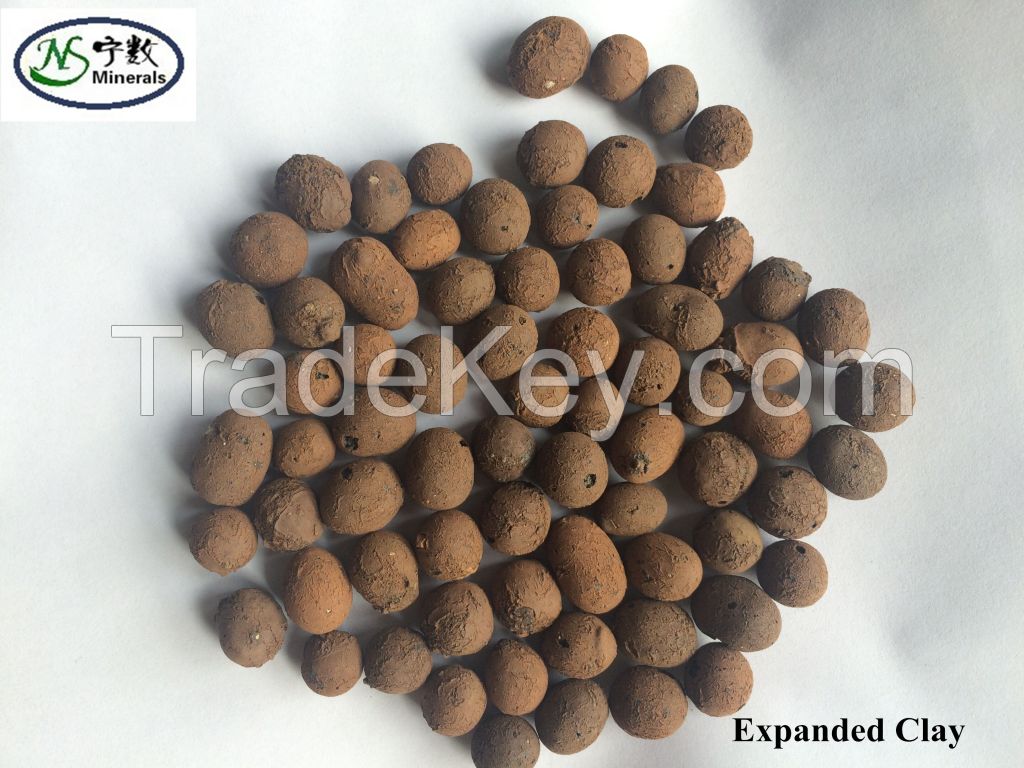 Expanded Clay pebbles as growing media for Gardening and Hdroponics